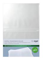 Sigel Dubbele transparante hoes SM181 10 stuk(s) - thumbnail