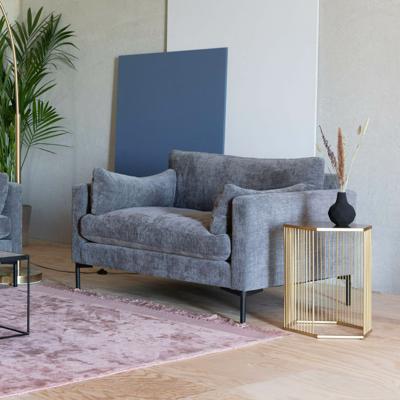 Zuiver Loveseat 'Summer' kleur Antraciet