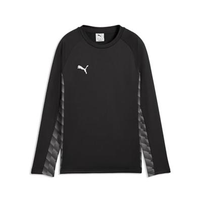 PUMA teamLIGA26 Sweater Kids Zwart Wit