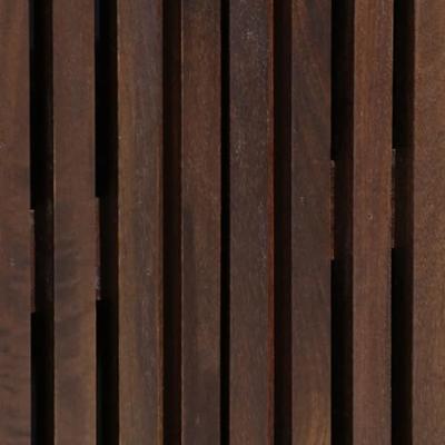 Hoge kast 60x34x100 cm massief mangohout bruin