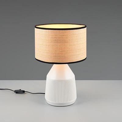 Trio TafellampFormentera Ø 28cm wit - R56801031