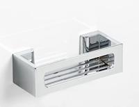 Wenko Static-Loc doucherekje Bralia (Wandplank, Chroom) - thumbnail