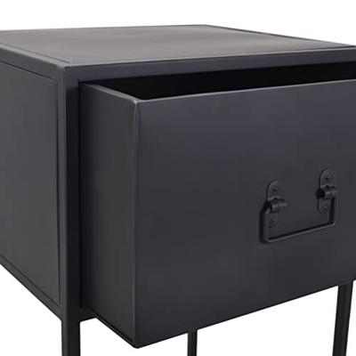 Urban Interiors Nachtkastje 'Djax' 40 x 35cm, kleur Zwart