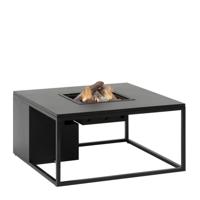 Cosiloft 100 zwart/zwart 100x100x47 cm - Numansdorp Showmodel- - Aluminium- Cosi Fires - thumbnail