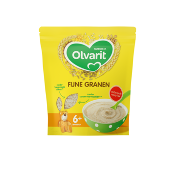 Olvarit 8 Maanden Fijne Granen Babypap 200 g bij Jumbo