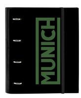 Ringmap Munich Caviar Zwart 27 x 32 x 3.5 cm - thumbnail