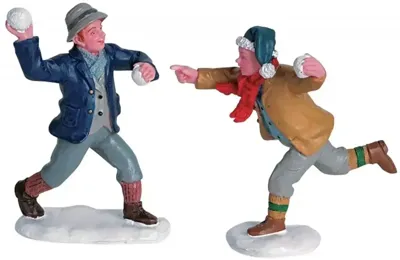 Kerstfiguur Snowball fun LEMAX - Lemax Kerstfiguur Snowball fun LEMAX - Lemax