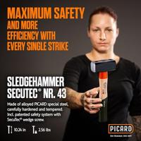 Picard Vuisthamer | kopgewicht 1000 g | hickory | 1 stuk - 0004302-1000 - 0004302-1000 - thumbnail