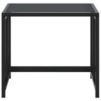 Tuinkrukken 4 st staal en textileen zwart - thumbnail