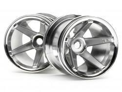 Super star mt wheels chrome (rear/deep offset)