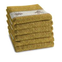 DDDDD DDDDD keukendoek bees 50x55 yellow per stuk - thumbnail