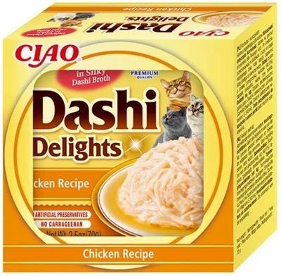 INABA Dashi Delights Chicken in broth - Kattensnoepje - 70g