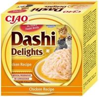 INABA Dashi Delights Chicken in broth - Kattensnoepje - 70g - thumbnail