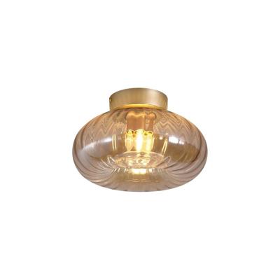 Searchlight PlafondlampCelestial amber glas - 32156-28GO