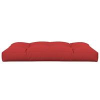 VidaXL Palletkussen 120x80x12 cm stof rood - thumbnail
