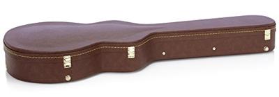 Gator Cases GW-335-BROWN houten koffer voor semi-hollow gitaar