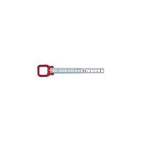 BMI Meetband met frame | lengte 50 m bandbreedte 13 mm | B EG II | aluminium wit stalen rolbandmaat | 1 stuk - 301024050BF 301024050BF - thumbnail