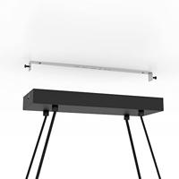 Eglo HanglampEdale 108x51 cm - met bruine kapjes - 43782 - thumbnail