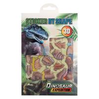 Creative Craft Group Dino stickeren op vorm - thumbnail