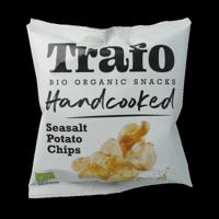 Trafo Chips handcooked zout bio 40 Gram - thumbnail