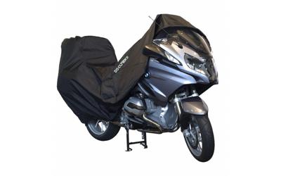 Ds Covers motorhoes alfa topcase xl zwart - thumbnail
