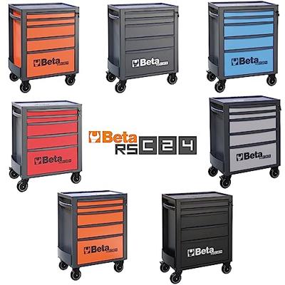 Beta RSC24/5-R | Gereedschapswagen | 5 laden | Rood - 024004053