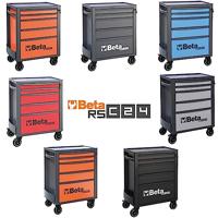 Beta RSC24/5-R | Gereedschapswagen | 5 laden | Rood - 024004053 - thumbnail