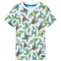 VidaXL Kindershirt met korte mouwen 128 meerkleurig - thumbnail