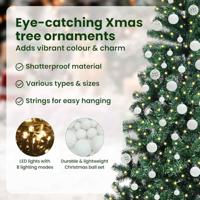 VidaXL Kunstmatig voorverlicht kerstboom groen 180 cm pvc en metaal - thumbnail