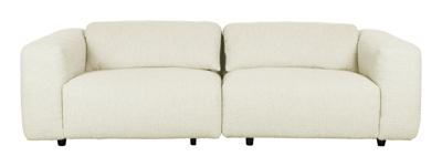 Zuiver 3-zits Bank 'Wings' Bouclé, kleur Naturel