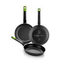 Pannenset BRA GASTRO A841202 Gehard aluminium 3 Onderdelen - thumbnail