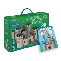 Rebo Publishers Boek + 3d model - het middeleeuwse kasteel - 89st. - thumbnail