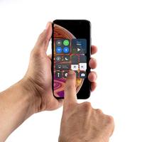 InvisibleShield Glass+ Privacy displaybeschermfolie (van gehard glas, geschikt voor iPhone XS Max) - thumbnail