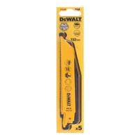 DeWalt Accessoires Reciprozaagblad BiM,152x2,5mm hout, kunststof en non-ferro, bestand tegen spijkers - DT2345-QZ - thumbnail