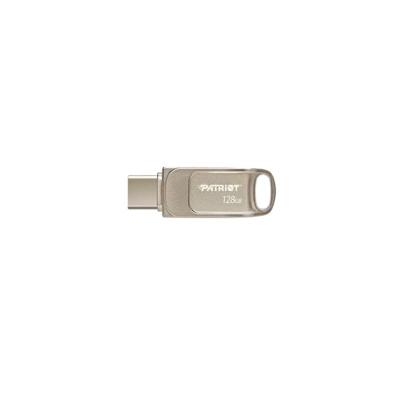 Patriot Memory Tab T560 128GB USB flash drive Dual USB 120MB/s (PS128GT560DS5D) Zilver