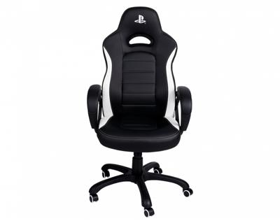 Gaming stoel Nacon PS4 Zwart Zwart/Wit Gaming stoel Nacon PS4 Zwart Zwart/Wit