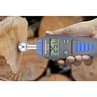 Basetech FM-10 Materiaalvochtmeter Meetbereik bouwvochtigheid 0.1 tot 99.9 %Vol. Meetbereik houtvochtigheid (bereik) 0.1 tot 99.9 %Vol.