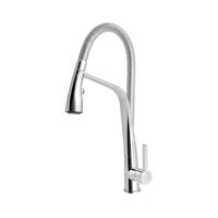 Keukenmengkraan Sapho Arla 1-hendel 47.5 cm met Uittrekbare Uitloop Chroom - thumbnail