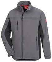 NITRAS SAFETY softshelljacke "motion tex light " softshell jacket gr. xl motion tex light gray/sw - thumbnail