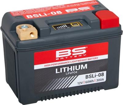 BS-BATTERY lithium-ion accu "bsli-08" battery li08 bs lithium