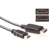 ACT AK3991 Verloopkabel DisplayPort Male/HDMI-A Male - 3 meter - thumbnail