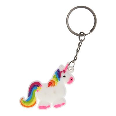LG-Imports Sleutelhanger eenhoorn regenboog
