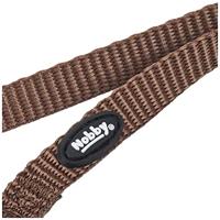 Nobby Trainingsriem Classic, 2 m x 10 mm, Bruin - thumbnail