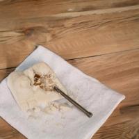 Opgravingsset mummie - 10 mummies - 8 x 9,5 cm - met hamer en borstel - thumbnail