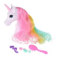 Eenhoorn Kapkop met 4 Accesoires - thumbnail