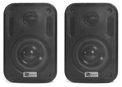 Power Dynamics BC30V 100V buitenspeakerset 3 inch 2x 60W IPX5 zwart Power Dynamics BC30V 100V buitenspeakerset 3 inch 2x 60W IPX5 zwart