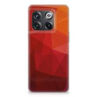 TPU Hoesje voor OnePlus 10T Polygon Red - thumbnail