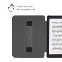 Lunso Kobo Clara BW / Clara Colour hoesje (6 inch) - Vegan Saffiano Leren Sleep Cover - Candy Floss - thumbnail