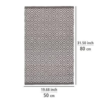 Wenko Badmat - turpan - gerecycled pet - 50 x 80 cm - thumbnail