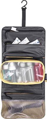 Cocoon Hanging Toiletry Kit Minimalist Toilettas Grey/Black/Yellow Cocoon Hanging Toiletry Kit Minimalist Toilettas Grey/Black/Yellow